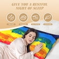 thumbnail image 6 of Naloa Rainbow Colored Body Pillow Cover, Pillowcases with Hidden Zipper Breathable Long Pillow Case (Pillows are not included,20x54 inch), 6 of 7