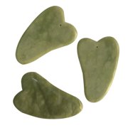 Jade Roller & Gua Sha Set Face Roller and Gua Sha Facial Tools for Skin Care Routine and Puffiness-Green Face Make up Clearance