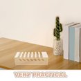 thumbnail image 3 of CRILSTYLEO Acrylic Desktop Cell Phone Holder Stand with Multi Device Storage Slots, 3 of 8