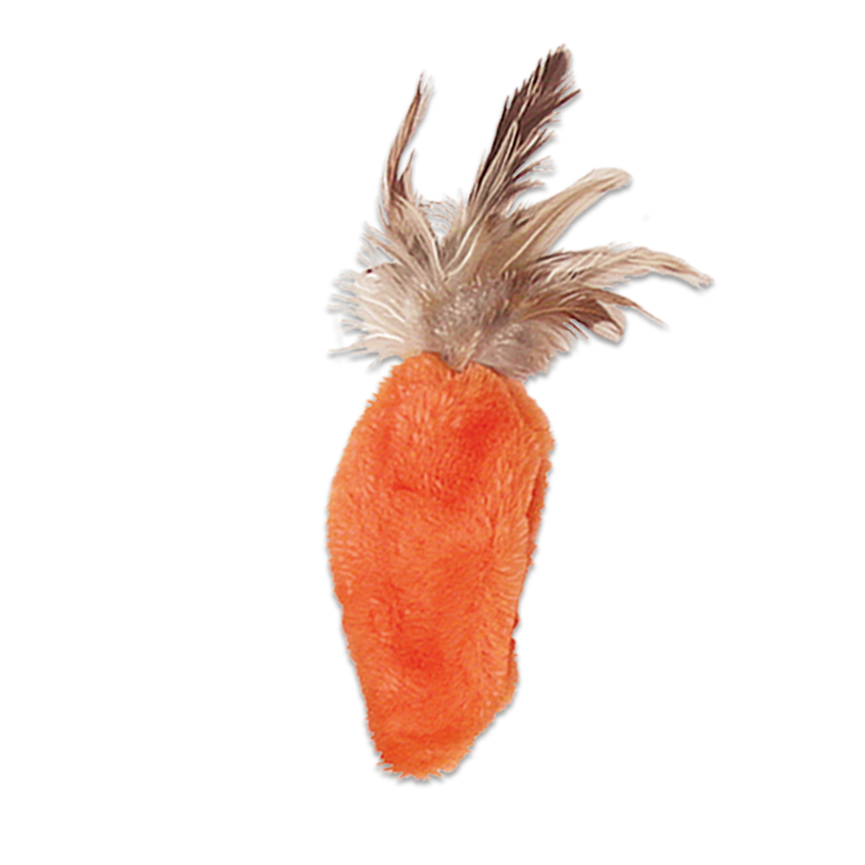 KONG Dr. Noys Feathertop Carrot Cat Toy