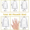 thumbnail image 2 of Silicone Finger Protection Guitar, 40 Pieces 5 Sizes Anti-slip Rubber Finger, 2 of 4