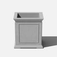 thumbnail image 1 of Veradek Brixton Cube 20"Planter Gray Gray, 1 of 9