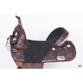 thumbnail image 2 of HILASON Western Horse Treeless Trail Barrel Saddle American Leather | for Horses, 2 of 7