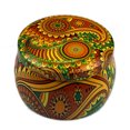 thumbnail image 1 of Caja pequeña de hierro para hornear galletas, caja para té con forma de rosa Luoshi, lata para velas, lata para dulces, tarro para velas, 1 of 6