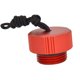 thumbnail image 4 of Tapa antipolvo para buceo, tapa de válvula de tanque DIN con cuerda, tapa protectora portátil y resistente. Rosca Externa Roja, 4 of 9