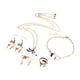 thumbnail image 2 of Pulseras para mujer, regalos para mujeres europeas y americanas, conjunto de collar navideño, lindo Papá Noel, gota de aceite, anillo de aleación, pendientes, pulsera, conjunto combinado, traje II, co, 2 of 5