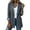 a01Dark Gray, variant on Women's Ribbed Knit Patchwork Denim Jackets with Pockets Long Sleeve Rolled Cuff 1 Button Color Block Longline Cardigan Outerwear Green XXL