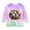 Purple, variant on Lovzfmll Girls' & Boys' Easter Celebration Print 3/4 Sleeve Tee, Big Kids Casual Pullover, Spring Holiday, Comfortable Shirt for Toddler 3 Years