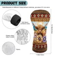 thumbnail image 7 of Uorisanigo Golf Headcovers Premium Leather Driver Cover Fariway Wood Headcover Hybrid Head Covers, Waterproof Elastic Ethnic Highland Cow Aztec Golf Club Head Covers Accessories, 3 Pcs, 7 of 7
