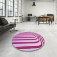 thumbnail image 3 of Ahgly Company Indoor Rectangle Patterned Pink Lemonade Pink Area Rugs, 5' x 7', 3 of 6