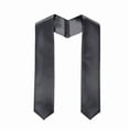 thumbnail image 1 of Kids Graduation Stole Sash 53'' Long (Black One Size), 1 of 3