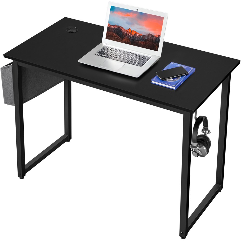 Yaheetech 39.5'' Computer Desk With Folder And Hook Writing Desk For