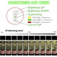 thumbnail image 4 of Plant Grow Light LED Growing Light Full Spectrum for Indoor Plants Height Adjustable Automatic Timer V Low Voltage Idea for Large Plant Light, 4 of 5