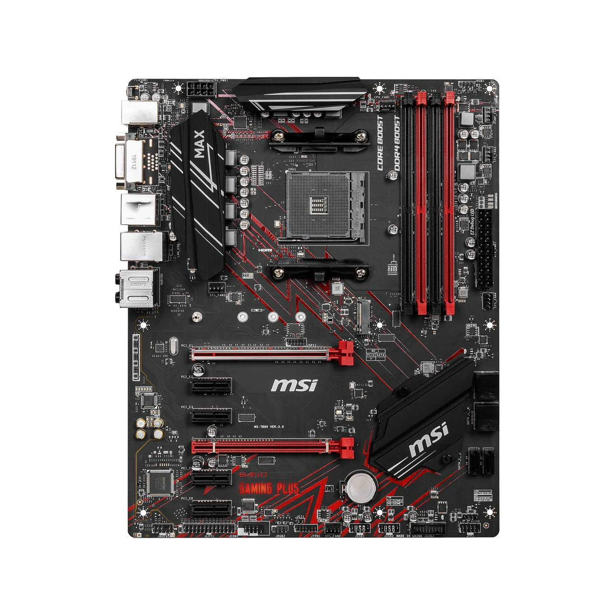 MB MSI|B450 GAMING PLUS MAX R - Walmart.com