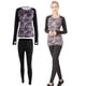 thumbnail image 4 of Body deportivo de manga larga, pantalones de entrenamiento para correr/yoga para mujer-XL, 4 of 8