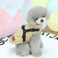 thumbnail image 3 of Small Dogs Harness Vest Clothes Puppy Clothing Winter Dog Jacket Coat, 3 of 5