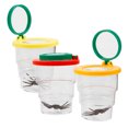 thumbnail image 5 of KAKOWELY magnifying box 3Pcs Insect Magnifier Box Magnifying Insect Box Magnifier Container Catcher Insect Observing Jar2.87"X2.87"X1.57", 5 of 5