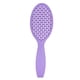 thumbnail image 1 of Peine de masaje Diseño hueco Mango curvo antideslizante Alivia la presión de la cabeza Evita la caída del cabello Cepillo para el cabello para peluquería casera Morado, 1 of 9
