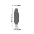 thumbnail image 3 of 150ml Silicone Travel Bottles, Leakproof Wide Mouth Refillable Containers for Shampoo & Lotion, TSA Approved Food-Grade Squeezable Toiletry Set, Portable Travel Storage, 7.87 Inch, 3 of 6