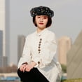 thumbnail image 2 of 1pc Otoño e Invierno Boina Brillante Boina Con Lentejuelas Moda Brillante Sombrero para Mujer, 2 of 6