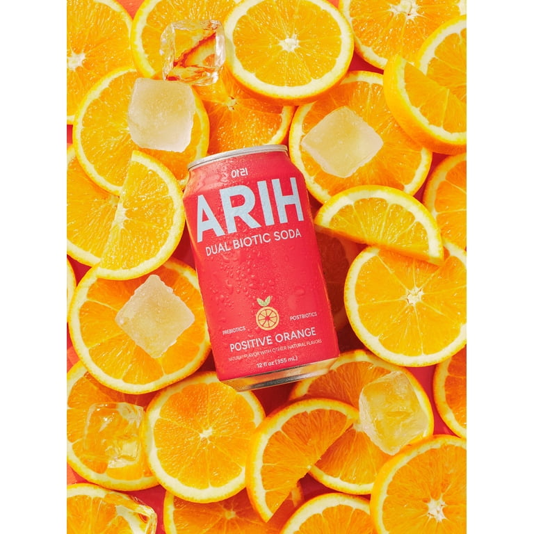 ARIH Dual Biotic Soda, Functional Prebiotic and Postbiotic Soda