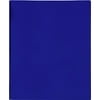 Lion 2-Pocket Plastic Folder with Fasteners, Dark Blue, 1 Folder (92310-BL)