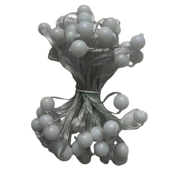 WEGFTDUOP 200 Inches 50pcs LED Rainproof USB Powered Colorful String Lights, APP Remote Control Multiple Modes Indoor And Outdoor Christmas Tree Wedding Party Decoration