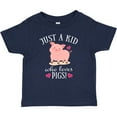 thumbnail image 3 of Inktastic Just a Kid Who Loves Pigs Boys or Girls Baby T-Shirt, 3 of 5