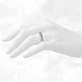 thumbnail image 3 of Divine Creation 2.00 Ct Round Cut Yellow Citrine Wedding Engagement Band Ring 14K White Gold Plated 925 Sterling Silver For Women's -9, 3 of 3