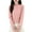 Pink, variant on Stichou Women's Fall Sweater Mock Neck Long Sleeve Loose Fit Merino Wool Knitted Pullover Autumn Winter Basic Warm Tops Yellow M