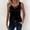 A146 Black, variant on Womens Tops Criss Cross V Neck Sleeveless Tank Top Satin Silk Like Camisole Casual Elegant Summer Beach Club Night Out Basic Layering Cami Shirts Flowy