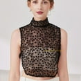 thumbnail image 6 of LoudSung Fake Collar Detachable Half Shirt Blouse False Collar Hollow Out Lace Elegant Stand Style for Women Girls, 6 of 7