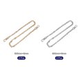 thumbnail image 3 of Uxcell 24"x0.24" Purse Chain Strap, 4Pack Purse Handle Shoulder Replacement Strap(Silver, Gold), 3 of 6