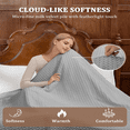 thumbnail image 3 of Heated Blanket Electric, Waffle Weave Fast Heating Blanket with LCD Controller, 10 Heat Settings & 1-12H Timer Auto Shut-Off, ETL Certified Soft Flannel Sherpa, Machine Washable, 3 of 9