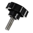 thumbnail image 1 of Phenofice bolts with plastic knobs Knob Tightening Screw Black ABS Carbon Steel 1 Set, 1 of 7