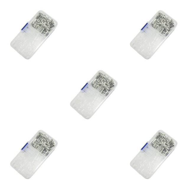 Scienceny 200 Pieces Professional 3mm Copper Crimp Plug-In Terminal Connector Wire High Terminal Press Connectors Electric Strength Set Type2 NO2 Scienceny CBP493204