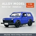 thumbnail image 5 of 1:36 Alloy Diecast Vintage London-Taxi Car Model doors open Classic Pull Back Miniature Vehicle Replica For Collection Gift, 5 of 9