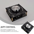 thumbnail image 4 of Matsuzay Placa amplificadora 15m volumen ajustable 360 ​​grados perilla giratoria 100W módulo amplificador Digital compatible con Bluetooth Electrónica miscelánea, 4 of 6