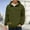 Army Green, variant on Mens Quarter Zip Hoodies Multi Pockets Sweatshirts Pullover Long Sleeve Fashion Cargo Tops Fall Winter Dailywear Shirts