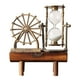 thumbnail image 1 of retro Rueda Temporizador decorativo vintage Arte de metal creativo para BLESIY Reloj de arena de estilo retro, 1 of 6