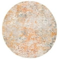 thumbnail image 5 of SAFAVIEH Madison Nita Vintage Floral Area Rug, Ivory/Orange, 10' x 14', 5 of 10