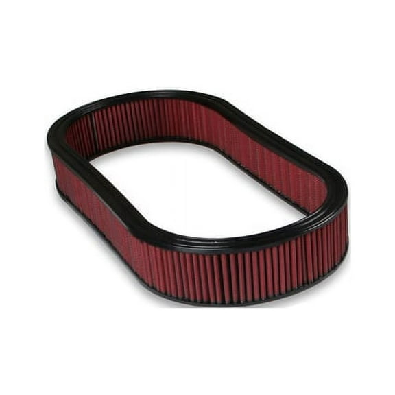 Holley 120-409 Oval Red Washable Gauze Filter