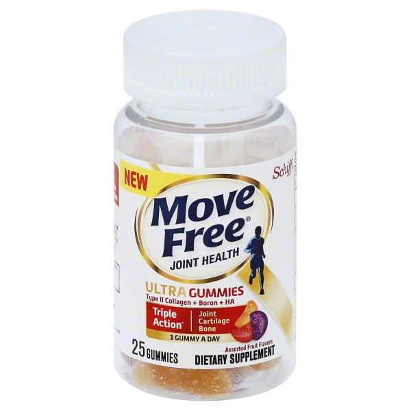 Move Free Ultra Triple Action Gummies, Joint Health Supplement with