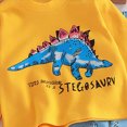 thumbnail image 6 of HFHAPW Boys Girls Pajamas Pjs Toddler 2 Piece Sleepwear Kids Clothes Set Long Sleeve Fall Winter Set, 6 of 6