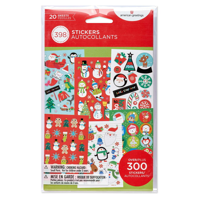 Assorted Christmas Stickers > Misc