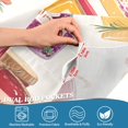 thumbnail image 5 of Yayeee Kitchen Curtains Tier Set of 2 Light Filtering 57"x24" Over Sink Window Panels, Colorful Jam, 5 of 7