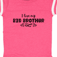thumbnail image 4 of Inktastic I Love My Big Brother with Hearts Boys or Girls Baby Bodysuit, 4 of 5