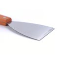 thumbnail image 4 of Cooking Scraper Kitchen Restaurant Stainless Steel Wooden Handle Scraper Spatula Flipper Cooking Utensil Baohd, 4 of 9
