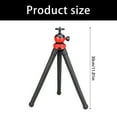 thumbnail image 5 of CIYISON Bendable Shoot Tripod With Retractable Phone Holder Support 360 Degree Rotating Mount Compatible For DSLR Camera Devices, 5 of 12