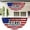B, variant on 1PC 250th USA Anniversary Flag, Patriotic Banner, Decorative Bunting for Indoor Outdoor Use Wall Porch Fence Balcony Decor